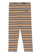 Sgbpaula Yd Stripe Curry Leggings Hl Bottoms Leggings Yellow Soft Gallery