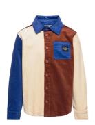 Sgkillian Corduroy Block Shirt Tops Shirts Long-sleeved Shirts Multi/patterned Soft Gallery