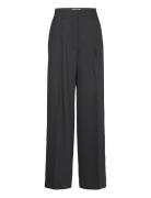 Enzo - Classic Gabardine Bottoms Trousers Wide Leg Black Day Birger Et Mikkelsen