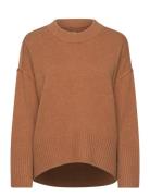 Theodora - Soft Lamb Tops Knitwear Jumpers Brown Day Birger Et Mikkelsen