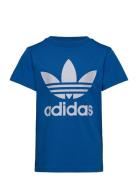 Trefoil Tee Sport T-Kortærmet Skjorte Blue Adidas Originals