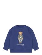 Polo Bear Fleece Sweatshirt Tops Sweatshirts & Hoodies Sweatshirts Blue Ralph Lauren Baby