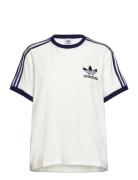 Terry 3S Tee Tops T-shirts & Tops Short-sleeved White Adidas Originals