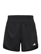 Pacer Essentials Knit High Rise Short Sport Shorts Sport Shorts Black Adidas Performance