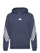 M Fi 3S Hd Tops Sweatshirts & Hoodies Hoodies Blue Adidas Sportswear