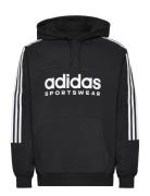 M Tiro Hoodie Sport Sweatshirts & Hoodies Hoodies Black Adidas Sportswear