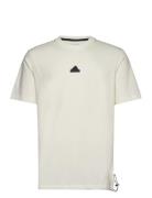 M Ce Q1 T Sport T-Kortærmet Skjorte White Adidas Sportswear