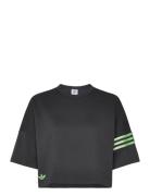 Neucl Tee Sport T-shirts & Tops Short-sleeved Black Adidas Originals