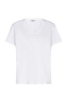 Bs Adrianne Regular Fit T-Shirt Tops T-shirts & Tops Short-sleeved White Bruun & Stengade