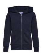 Jjebradley Sweat Zip Hood Noos Jnr Tops Sweatshirts & Hoodies Hoodies Navy Jack & J S