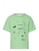 Sgjaden Slouchy Ss Tee Tops T-Kortærmet Skjorte Green Soft Gallery