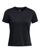 Ua Launch Shortsleeve Sport T-shirts & Tops Short-sleeved Black Under Armour