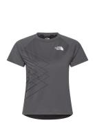 W Ma S/S Tee Graphic Sport T-shirts & Tops Short-sleeved Grey The North Face