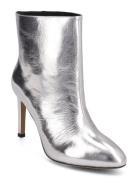 Boot Shoes Boots Ankle Boots Ankle Boots With Heel Silver Sofie Schnoor