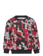 Kuulas Pikkuinen Unikko Ii Tops Sweatshirts & Hoodies Sweatshirts Red Marimekko