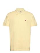 Levis Hm Polo French Vanilla Tops Polos Short-sleeved Yellow LEVI´S Men