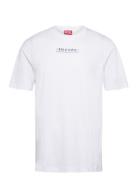 T-Just-L4 T-Shirt Tops T-Kortærmet Skjorte White Diesel