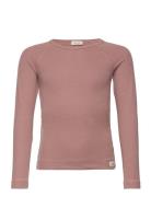 Base Tee Ls Tops T-shirts Long-sleeved T-Skjorte Pink MarMar Copenhagen