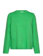 Objreynard Square Sleeve O-Neck Noos Tops Knitwear Jumpers Green Object