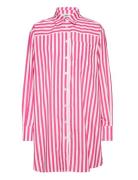 Light Poplin Nuella Shirt Aop Tops Shirts Long-sleeved Pink Mads Nørgaard