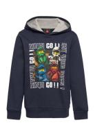 Lwstorm 618 - Sweatshirt Tops Sweatshirts & Hoodies Hoodies Navy LEGO Kidswear