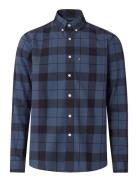 Casual Check Flannel B.d Shirt Tops Shirts Casual Blue Lexington Clothing