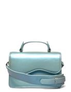 Crane Shiny Structure Bags Small Shoulder Bags-crossbody Bags Blue HVISK