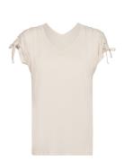 Sc-Derby 21 Tops T-shirts & Tops Short-sleeved Cream Soyaconcept