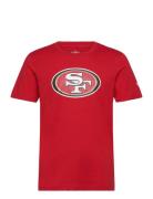San Francisco 49Ers Primary Logo Graphic T-Shirt Tops T-Kortærmet Skjorte Red Fanatics