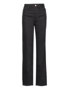 Twill High Rise Pants Bottoms Jeans Straight-regular Black ROTATE Birger Christensen