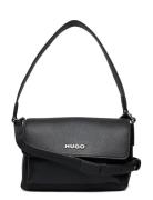 Chris Flap Sh.bag R. Bags Small Shoulder Bags-crossbody Bags Black HUGO