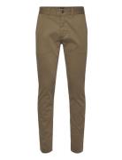 Chino_Slim Bottoms Trousers Chinos Khaki Green BOSS