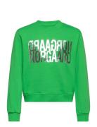 Organic Sweat Talinka Sweatshirt Tops Sweatshirts & Hoodies Sweatshirts Green Mads Nørgaard