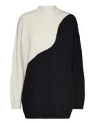 Recy Soft Knit Sandra Sweater Tops Knitwear Jumpers White Mads Nørgaard