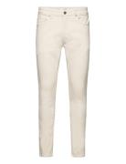 Slh175-Slim Leon 6402 Ecru Soft Jns Noos Bottoms Jeans Slim Cream Selected Homme