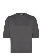 Boxy T-Shirt Tops T-shirts & Tops Short-sleeved Grey Hope