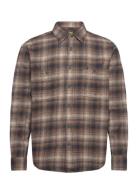 Worker Shirt 2.0 Tops Shirts Casual Brown Lee Jeans
