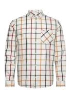 Tjm Reg Check Flannel Shirt Tops Shirts Casual Multi/patterned Tommy Jeans