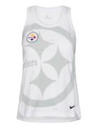 Nike Nfl Pittsburgh Steelers Tank Sport T-shirts & Tops Sleeveless White NIKE Fan Gear