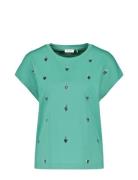 T-Shirt 1/2 Sleeve Tops T-shirts & Tops Short-sleeved Green Gerry Weber