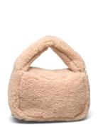 Minnie Fur Bag Bags Top Handle Bags Beige Stand Studio