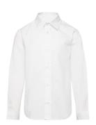 Jjjoe Shirt Ls Tc Sn Mni Tops Shirts Long-sleeved Shirts White Jack & J S