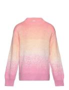 Sweater Knitted Graded Colors Tops Knitwear Pullovers Pink Lindex