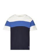 Over Colorblock T-Shirt Tops T-Kortærmet Skjorte Multi/patterned Tom Tailor