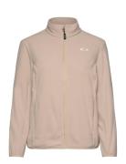 Wmns Alpine Full Zip Sweatshirt Tops Sweatshirts & Hoodies Sweatshirts Beige Oakley Sports