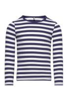 Kmgella L/S Top Jrs Tops T-shirts Long-sleeved T-Skjorte Multi/patterned Kids Only