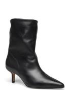 Vully 55 Pin Shoes Boots Ankle Boots Ankle Boots With Heel Black Anonymous Copenhagen