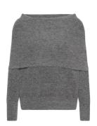 Evry Tops Knitwear Jumpers Grey Stylein