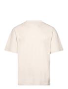 Circle Ss T-Shirt Designers T-Kortærmet Skjorte Beige Daily Paper