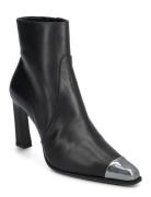Tarah_Bootie90_Napu Shoes Boots Ankle Boots Ankle Boots With Heel Black HUGO